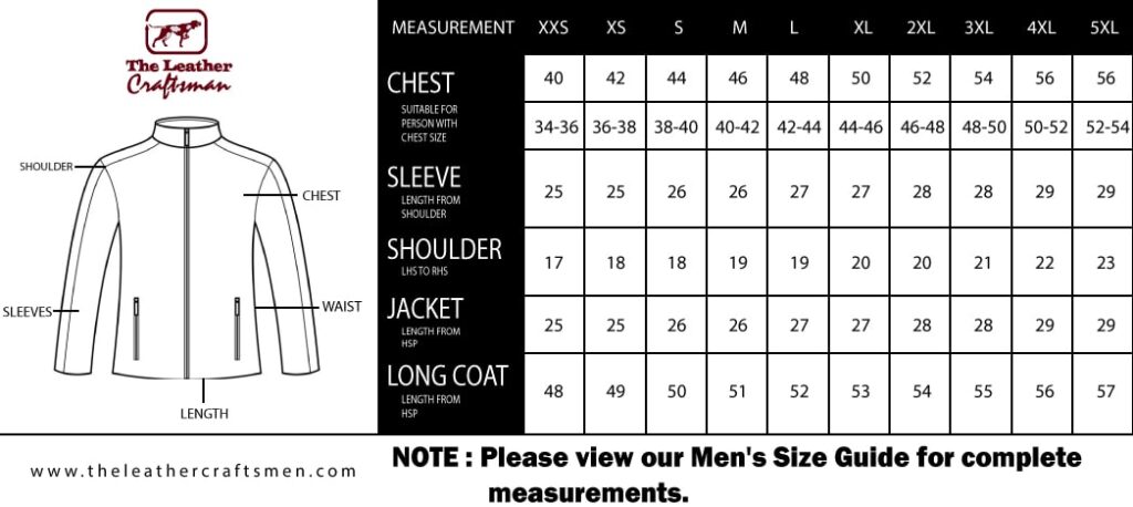 How to Measure Your Body for Leather Jacket and Pants