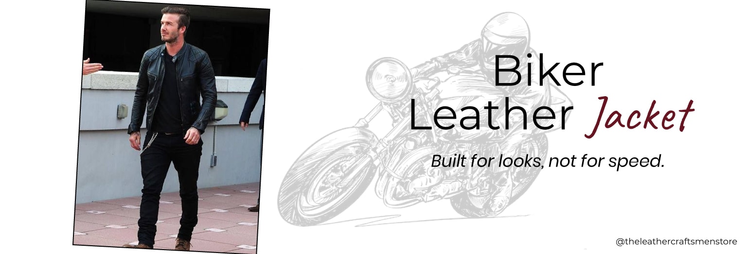 Mens Biker leather Jackets | Shop Genuine Leather Jackets | TLC